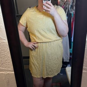 Old Navy Yellow Mini Dress